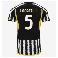 Pánský Fotbalový dres Juventus Manuel Locatelli #5 2023-24 Domácí Krátký Rukáv